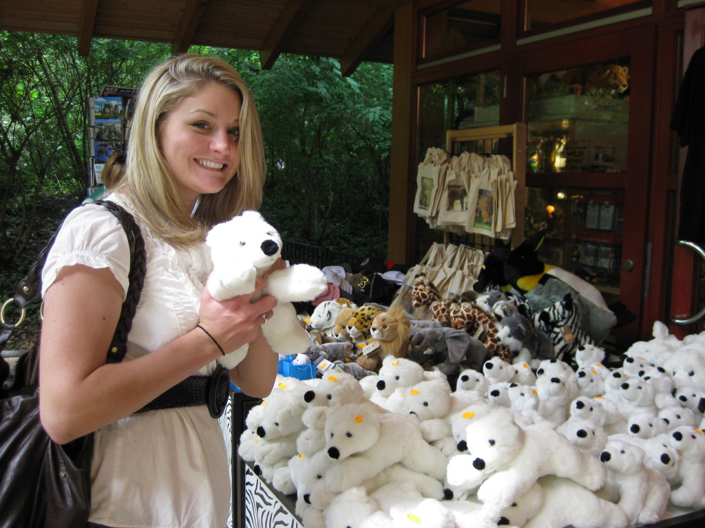 Katie at Berliner Zoo