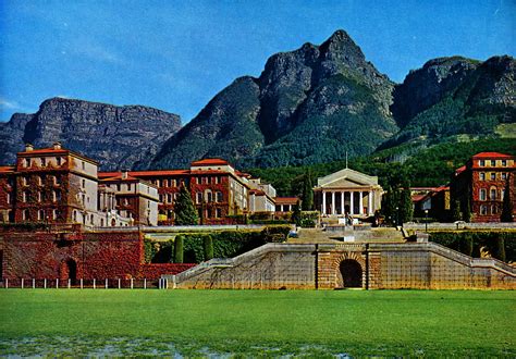 Scenic view of the University of Cape Town