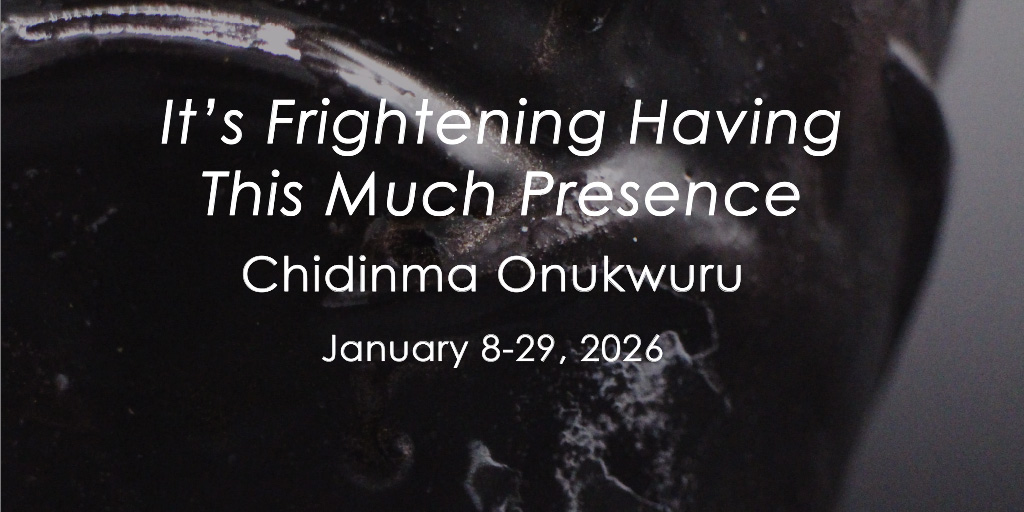 Space 204 welcomes back 2023 Hamblet Award Recipient, Chidinma Onukwuru in January 2026
