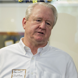 man in a white shirt