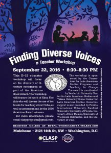 2016 Americas Award Teacher Workshop