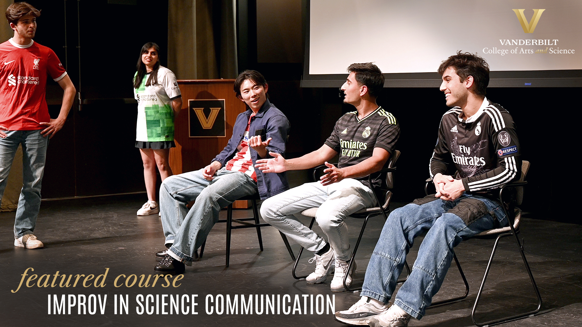 A&S Featured Course: Improv in Science Communication
