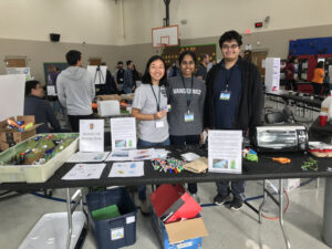 VSVS board members at a STEM Night at Meigs Academic Magnet Middle School in 2019.