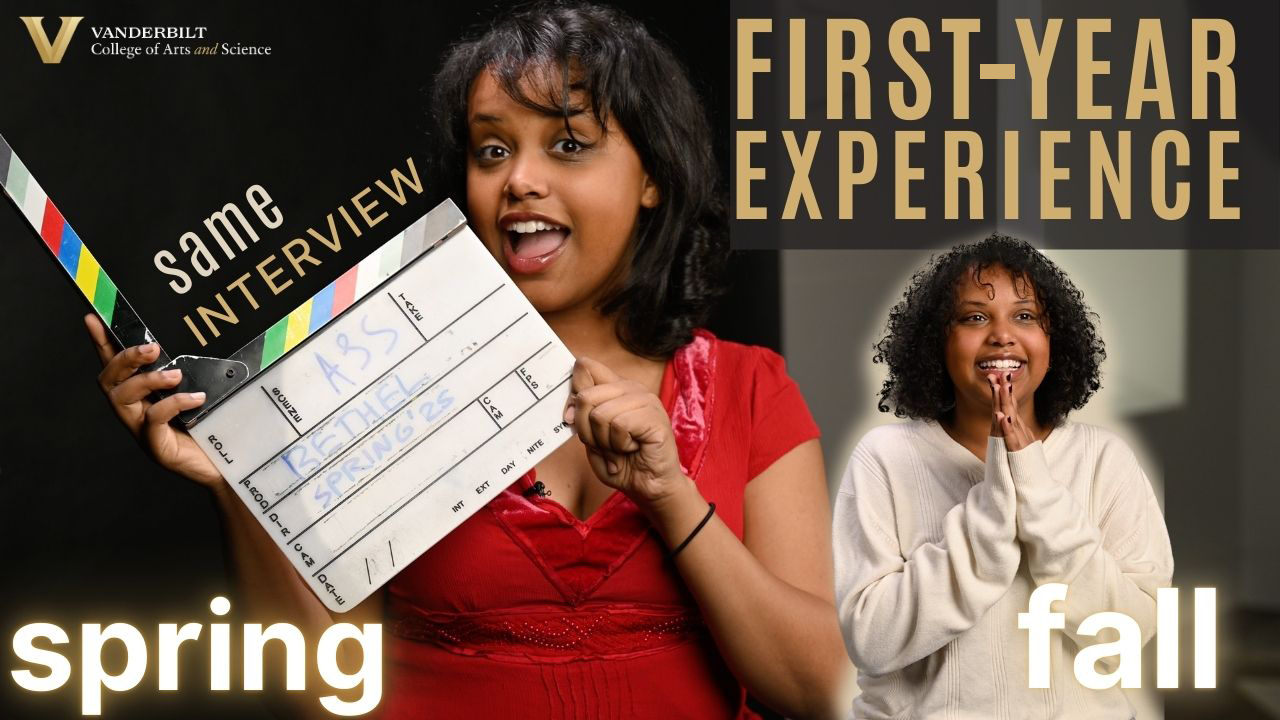 Two semesters same interview – a First-Year experience with Bethel Derege