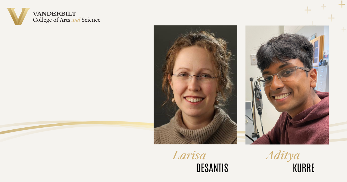 A photo of DeSantis and Kurre.