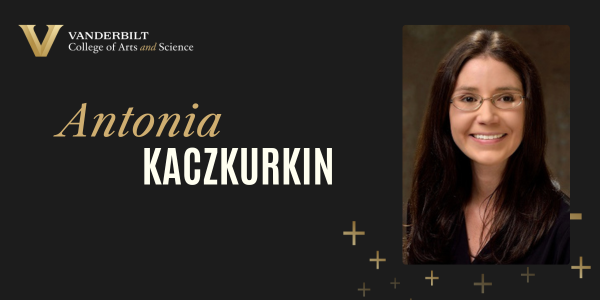 Kaczkurkin receives Association for Psychological Science award
