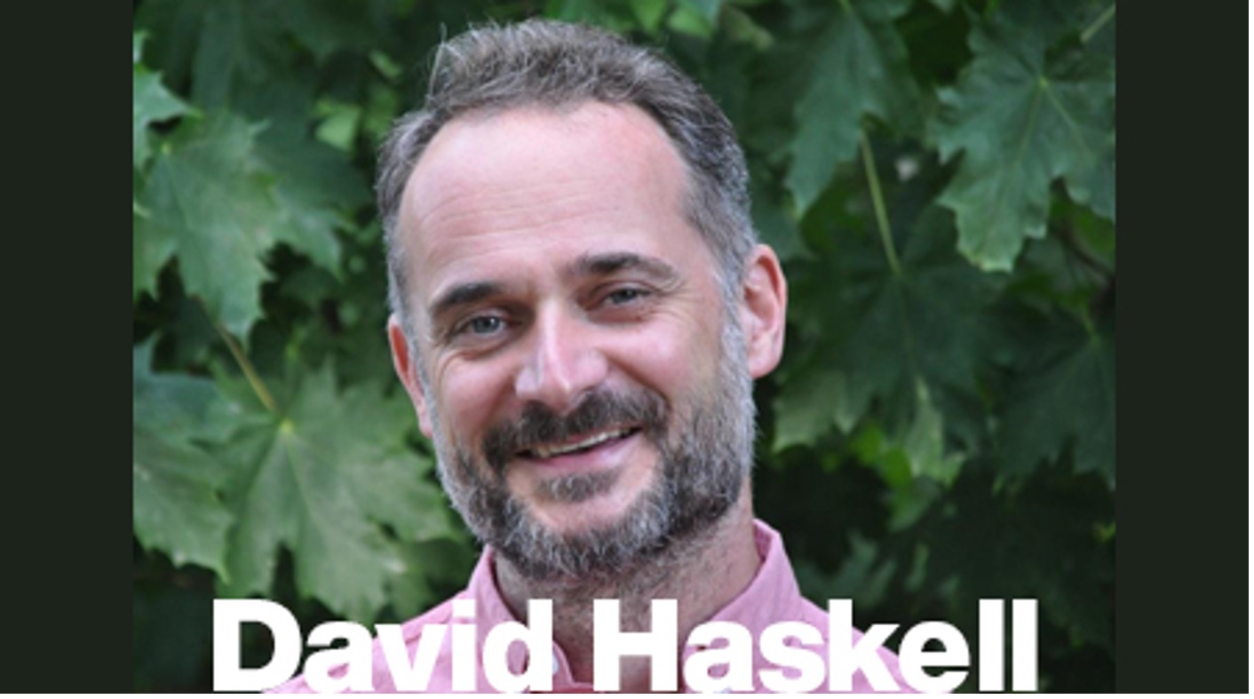 Author and biologist David Haskell to present Harry C. Howard Jr. Lecture, April 7, 2022